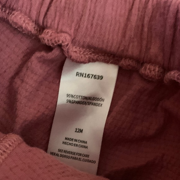 Nicole Miller Baby girl Floral Baby Tops and Pink Shorts Skort Set 12 months - Picture 4 of 12